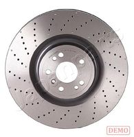 HELLA 8DD355125041 - Disco de freno - PRO High Carbon