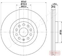 BREMBO 09C3061X - Disco de freno - XTRA LINE - Xtra