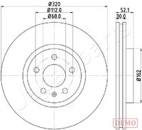 COMLINE ADC2614V - Disco de freno - Comline