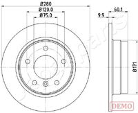 COMLINE ADC1706 - Disco de freno - Comline