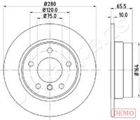 COMLINE ADC1731 - Disco de freno - Comline