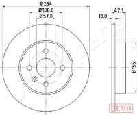 BREMBO 08982611 - Disco de freno - PRIME LINE - UV Coated