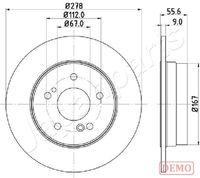 COMLINE ADC1616 - Disco de freno - Comline