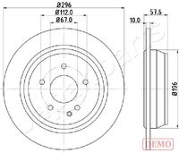 COMLINE ADC1628 - Disco de freno - Comline