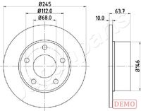 COMLINE ADC1431V - Disco de freno - Comline