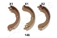 HELLA 8DB355038241 - Juego de zapatas de frenos