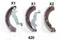 HELLA 8DB355001481 - Juego de zapatas de frenos