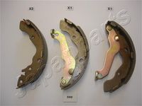 HELLA 8DB355001861 - Juego de zapatas de frenos