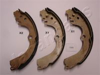 HELLA 8DB355001221 - Juego de zapatas de frenos