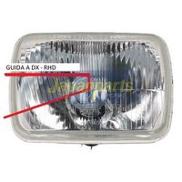 HELLA 1AE003427021 - Óptica de faro, faro principal