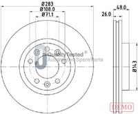 COMLINE ADC2710V - Disco de freno - Comline
