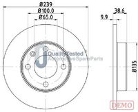 COMLINE ADC3007 - Disco de freno - Comline