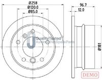 HELLA 8DD355128401 - Disco de freno - PRO High Carbon