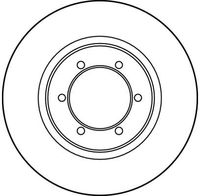 TRW DF3118 - Disco de freno