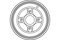 TRW DB4214 - Tambor de freno