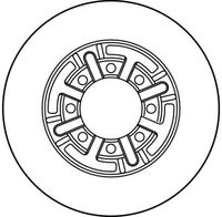 TRW DF2787 - Disco de freno