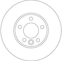 TRW DF4308S - Disco de freno