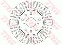 TRW DF7398 - Disco de freno
