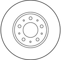 TRW DF2671 - Disco de freno