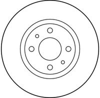 TRW DF1747 - Disco de freno