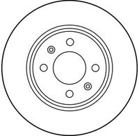 TRW DF1663 - Disco de freno