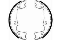 TRW GS8223 - Juego de zapatas de frenos, freno de estacionamiento