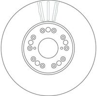RIDEX 82B0716 - Disco de freno