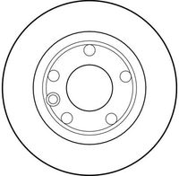 TRW DF1593 - Disco de freno