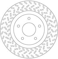 TRW DF6206 - Disco de freno