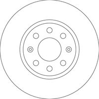 TRW DF4796 - Disco de freno