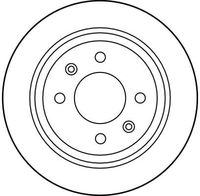 TRW DF1669 - Disco de freno