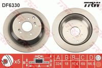 RIDEX 82B1029 - Disco de freno
