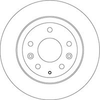 TRW DF6731 - Disco de freno