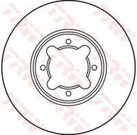 COMLINE ADC0105V - Disco de freno