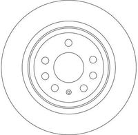 TRW DF4284 - Disco de freno