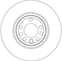 TRW DF4266 - Disco de freno