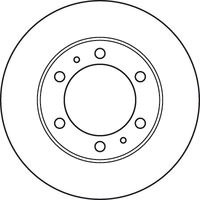 TRW DF4917 - Disco de freno