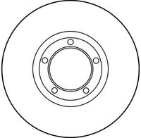 TRW DF1653 - Disco de freno