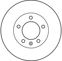 TRW DF4234 - Disco de freno
