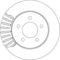 TRW DF4508 - Disco de freno