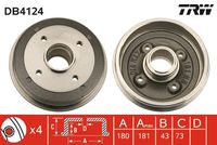 TRICLO 848382 - Tambor de freno