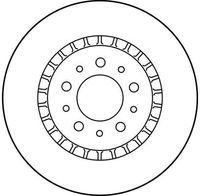 TRW DF1688 - Disco de freno