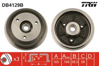 TRICLO 841115 - Tambor de freno