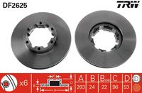 FEBI BILSTEIN 108611 - Disco de freno