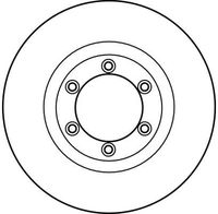 TRW DF4168 - Disco de freno