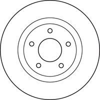 TRW DF4932 - Disco de freno