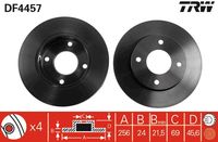 TRW DF4457 - Disco de freno