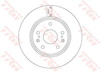 TRW DF6703 - Disco de freno