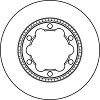 TRW DF4919S - Disco de freno