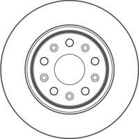 BREMBO 09E12711 - Disco de freno - PRIME LINE - UV Coated